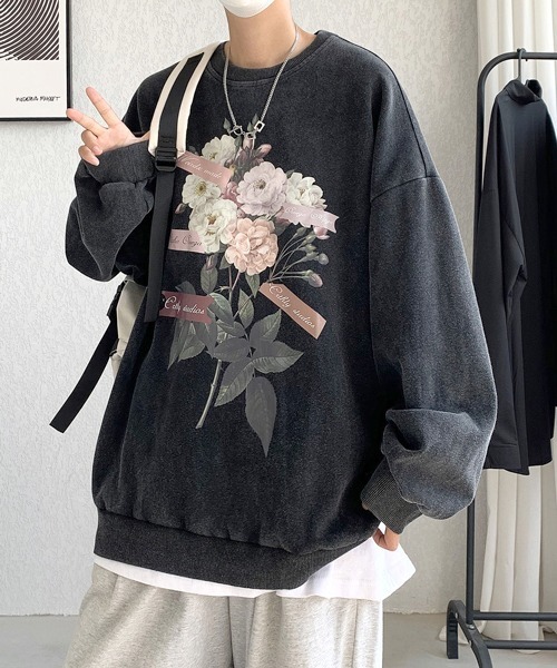 「FVLMEN」 長袖Tシャツ LARGE ブラック メンズ