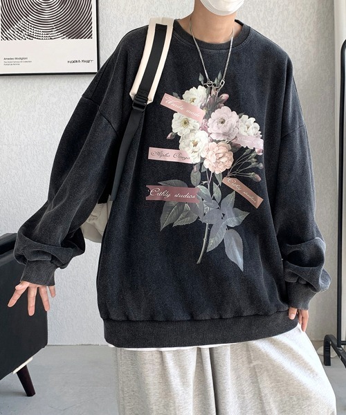 「FVLMEN」 長袖Tシャツ LARGE ブラック メンズ