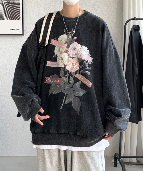 「FVLMEN」 長袖Tシャツ LARGE ブラック メンズ