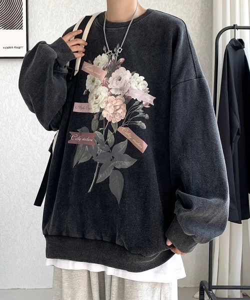 「FVLMEN」 長袖Tシャツ LARGE ブラック メンズ
