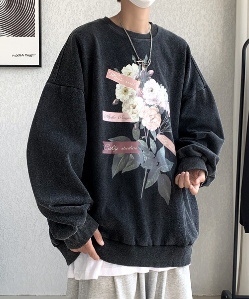 「FVLMEN」 長袖Tシャツ LARGE ブラック メンズ