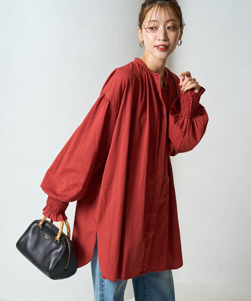 FREAK'S STORE ブラウス シャツ 限定展開 インド コットン