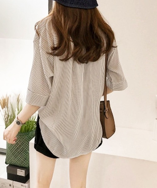 「Amulet」 半袖シャツ X-LARGE ピンク レディース