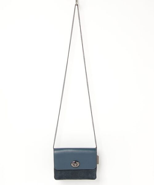 COACH 「COACH」 ショルダーバッグ - ブルー レディース