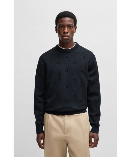 BOSS（HUGO BOSS） セーター ニット ウールブレンド Double B