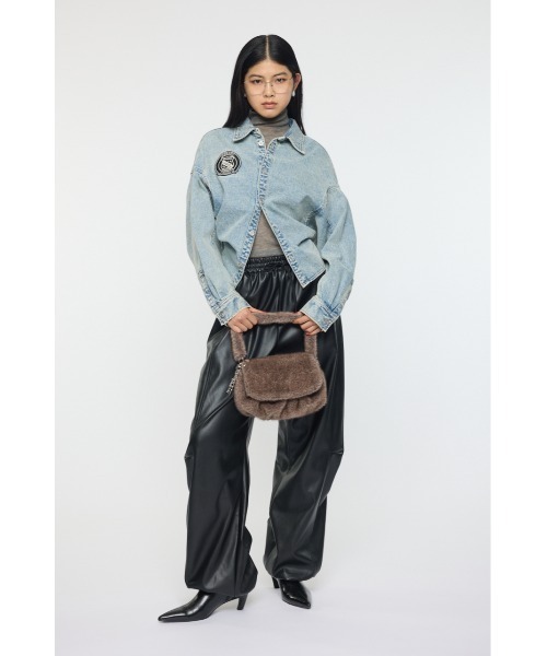 moussy ファーバッグ確認 AZUL BY MOUSSY | フェイクファービッグトートバッグ (すべて ) |SHEL