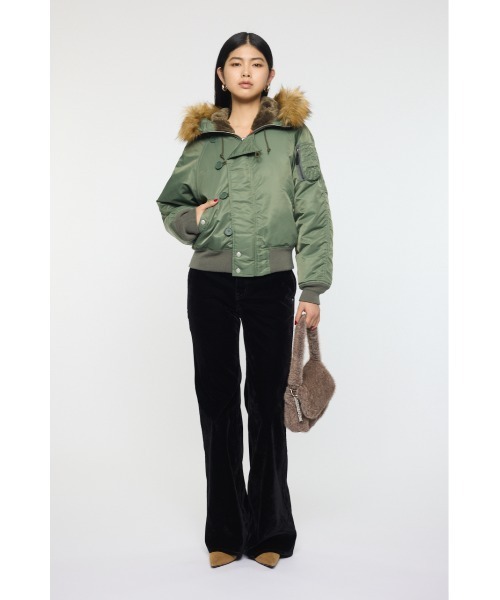 moussy - moussy　ファーバッグ MOUSSY（マウジー） ショルダーバッグ バッグ AVIREX F/FUR バッグ