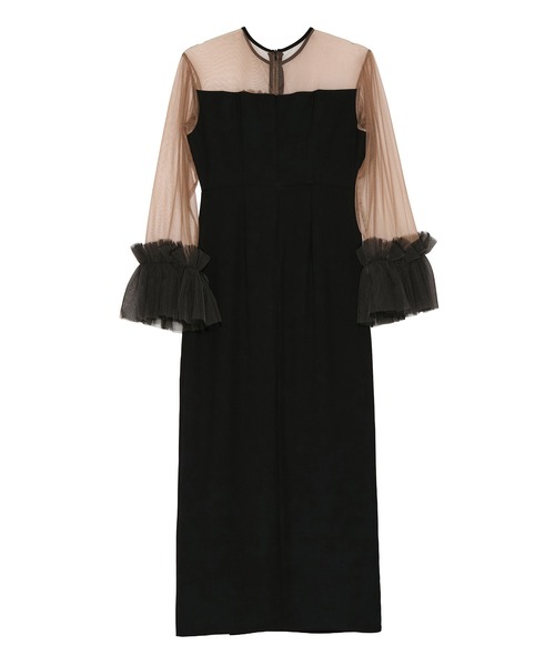 Leja（レジャ） ドレス 「LEJA」フリルチュールボレロレイヤードI