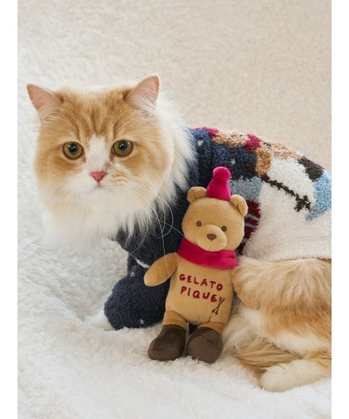 gelato pique（ジェラートピケ） 「HOLIDAY」「CAT＆DOG」スキーベア