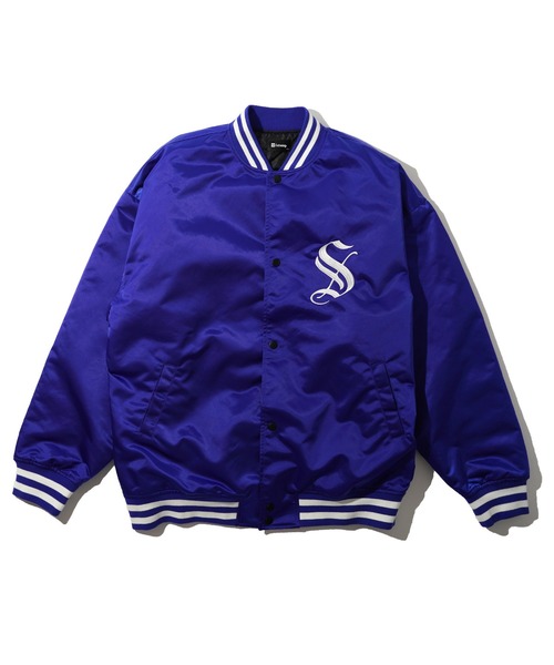 「Subciety」 スタジャン LARGE グレー メンズ_画像7