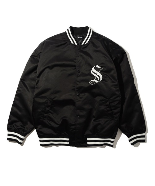 「Subciety」 スタジャン LARGE グレー メンズ_画像9