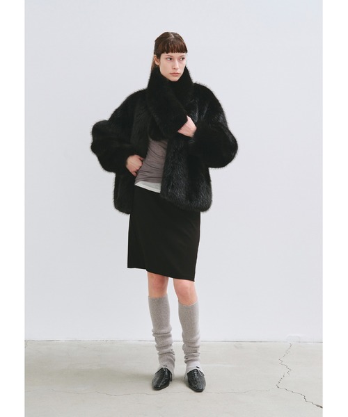 コート アウター BLAIR FAUX FUR JACKET レディースの画像
