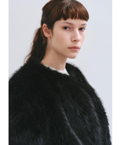 コート アウター BLAIR FAUX FUR JACKET レディースの画像