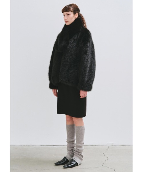 コート アウター BLAIR FAUX FUR JACKET レディースの画像