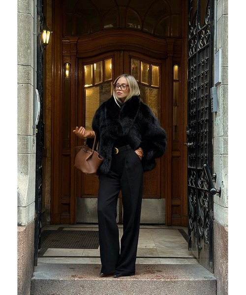 コート アウター BLAIR FAUX FUR JACKET レディース : ZOZOTOWN Yahoo
