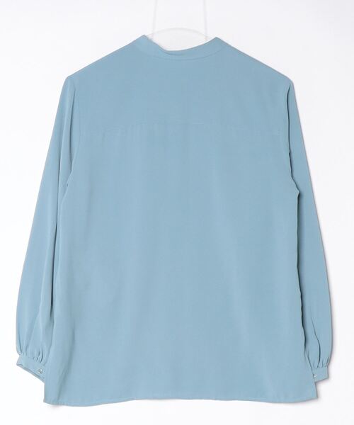 「Mila Owen」 長袖ブラウス 0 ブルー レディース_画像2