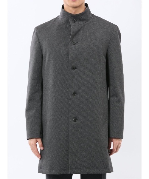 TAKA-Q（タカキュー） ステンカラーコート コート 「表地ストレッチ 撥