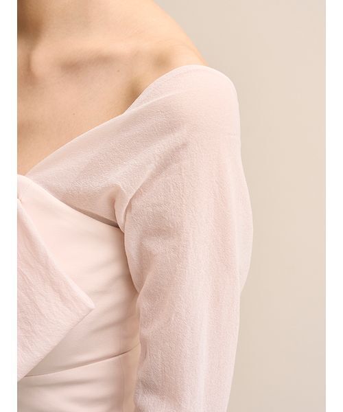 SNIDEL（スナイデル） ワンピース オフショルリボンドレス : ZOZOTOWN