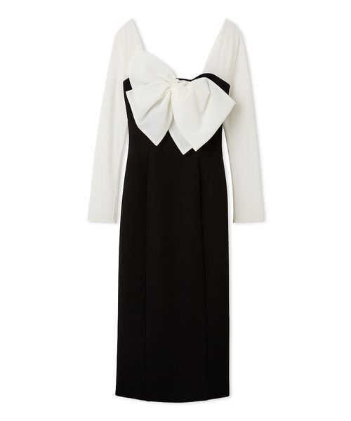 SNIDEL（スナイデル） ワンピース オフショルリボンドレス : ZOZOTOWN