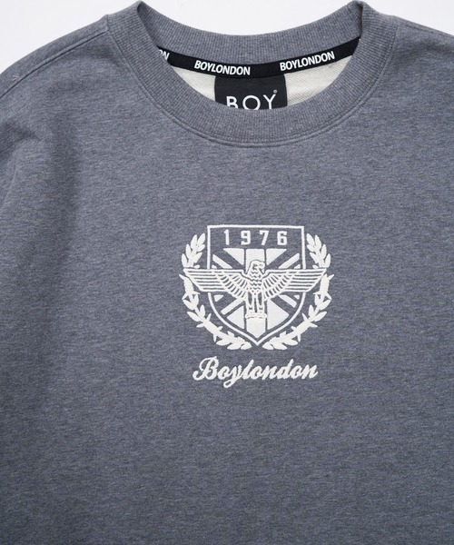 BOYLONDON♡イーグルスウェット BOY EAGLE FLOCK SWEATSHIRT – BOY London