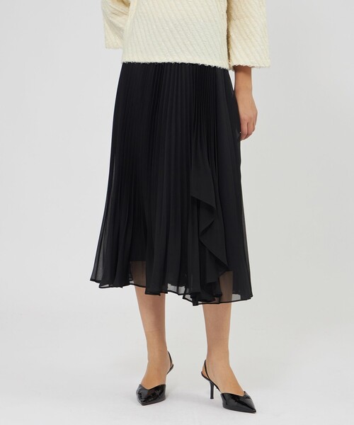 エポカ　スカート EPOCA（エポカ） スカート アシンメトリープリーツスカート : ZOZOTOWN