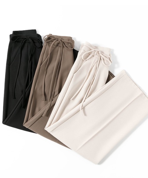 「SEN TOKYO」 スラックス S ブラウン レディース_画像4