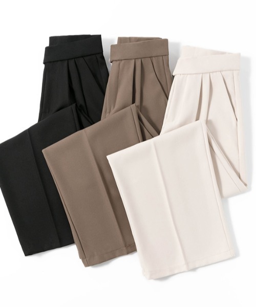 「SEN TOKYO」 スラックス S ブラウン レディース_画像5