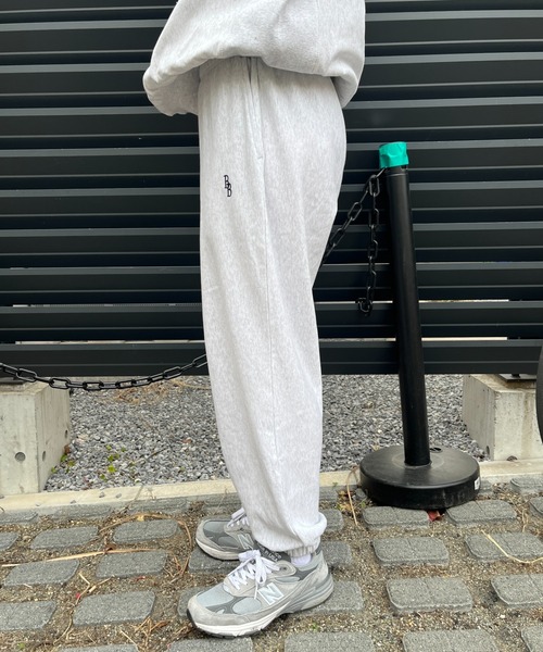 「BROKEN BASE」 スウェットパンツ MEDIUM オートミール メンズ_画像8