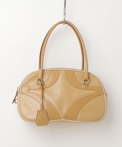PRADA（プラダ） ボーリング ボストンバッグ - ベージュ レディース