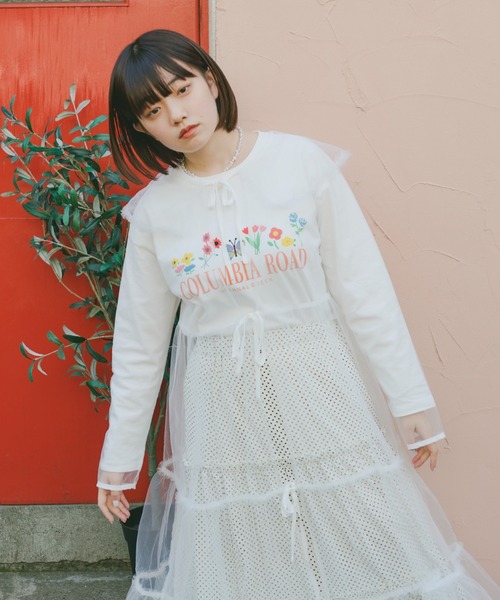 「kutir」 長袖ワンピース FREE ブラック レディース_画像2