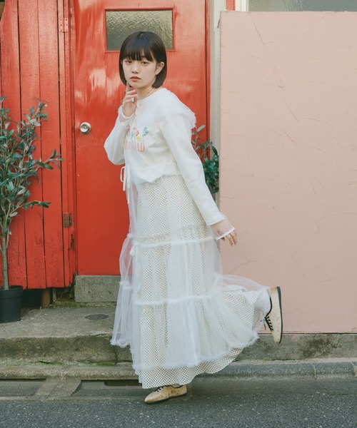 「kutir」 長袖ワンピース FREE ブラック レディース_画像5