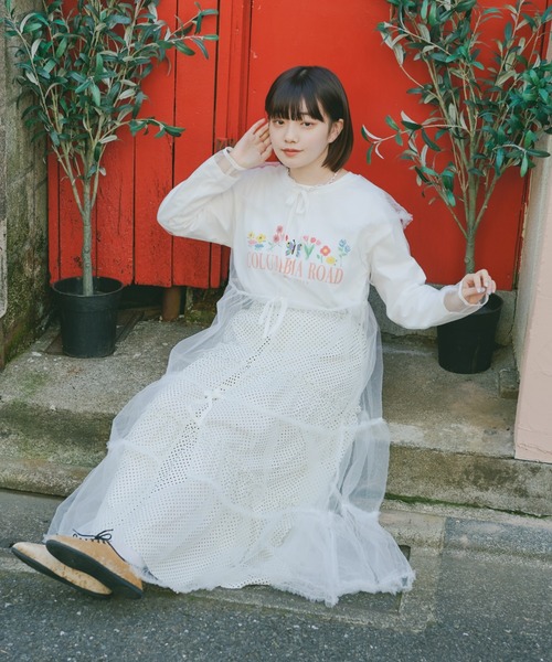 「kutir」 長袖ワンピース FREE ブラック レディース_画像7