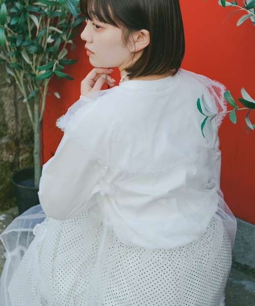 「kutir」 長袖ワンピース FREE ブラック レディース_画像8