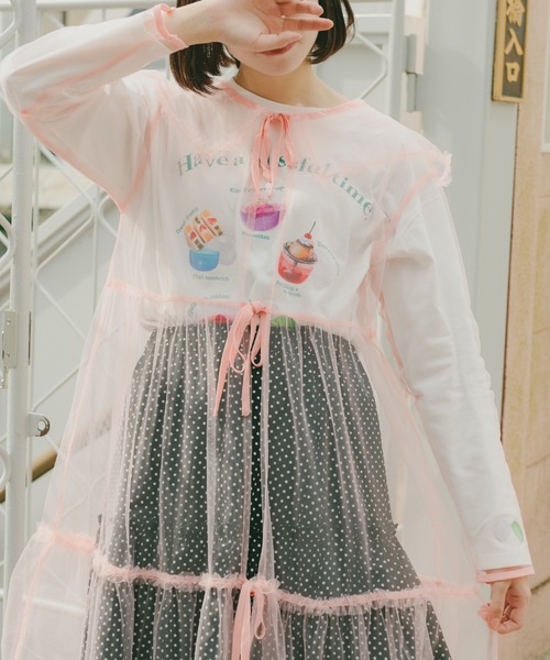 「kutir」 長袖ワンピース FREE ブラック レディース_画像9