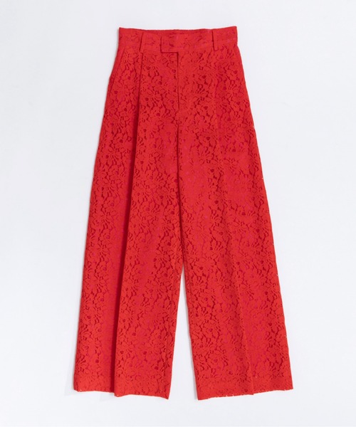 【最終お値下げ】MAISON SPECIAL メゾンスペシャル　サイズ36 MAISON SPECIAL（メゾンスペシャル） パンツ 36 レッド レディース