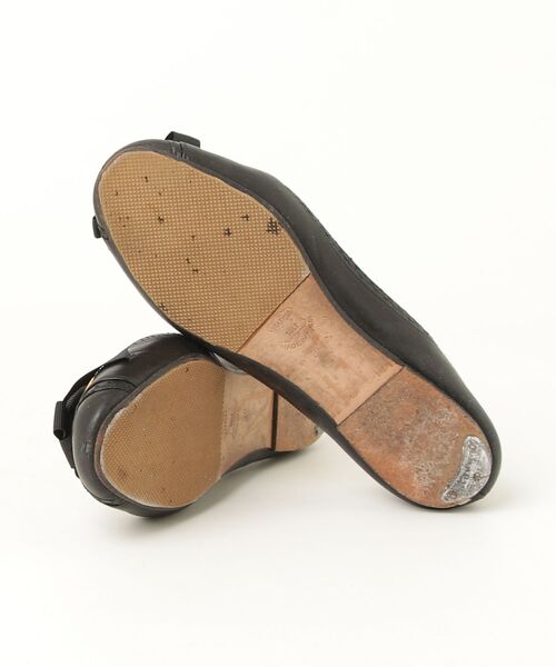 「LONDONSOLE」 フラットパンプス 39 ブラック レディース_画像3