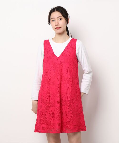 「Desigual」 ノースリーブワンピース M ブラック レディース_画像5