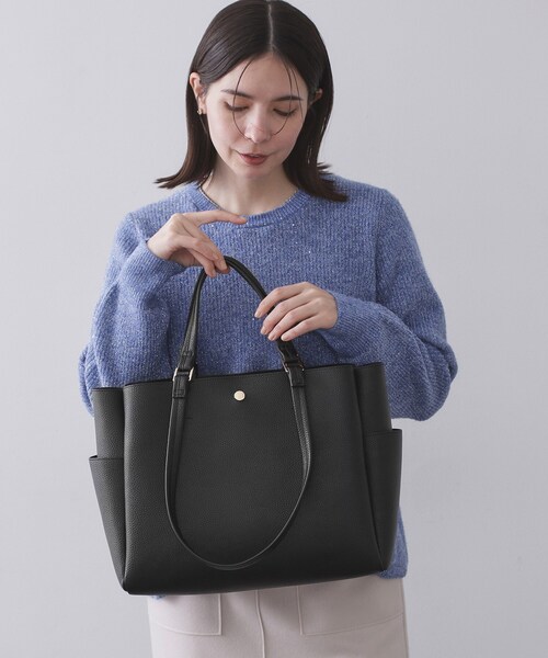 OPAQUE.CLIP（オペークドットクリップ） トートバッグ シュリンク合皮