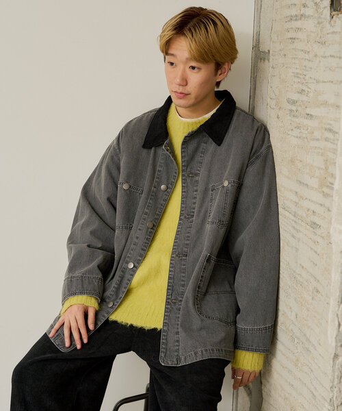 「WHIMSIC」 デニムジャケット FREE ブラック系その他4 レディース_画像3