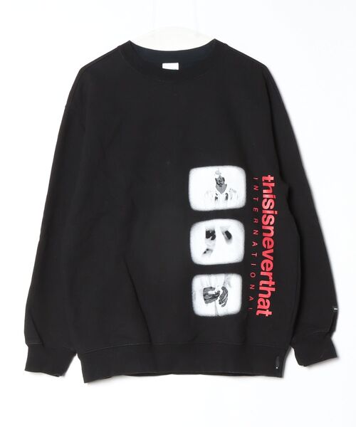 thisisneverthat（ディスイズネバーザット） スウェットカットソー S