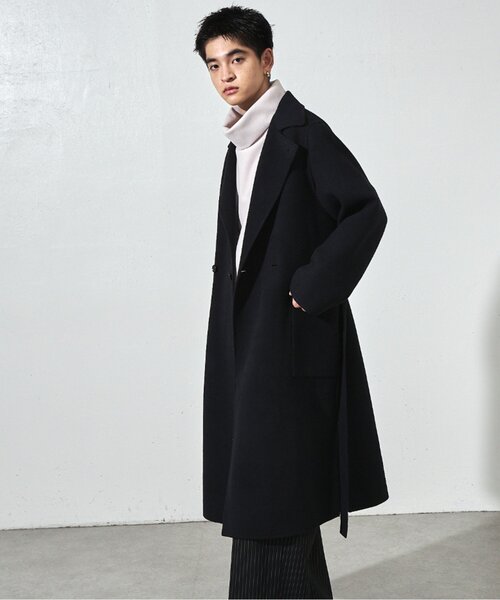 「Lui's」 ピーコート S チャコールグレー メンズ_画像6