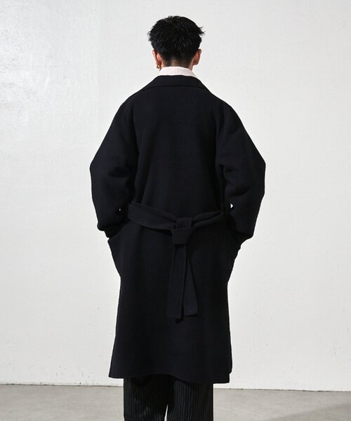 「Lui's」 ピーコート S チャコールグレー メンズ_画像7