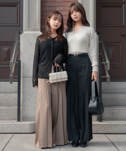 tシャツ decollete cut-out bodysuit（デコルテカットボディースーツ