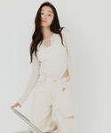 tシャツ decollete cut-out ...の詳細画像3