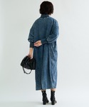ワンピース 「ライトデニムで軽い着心地」ハーフ...の詳細画像3