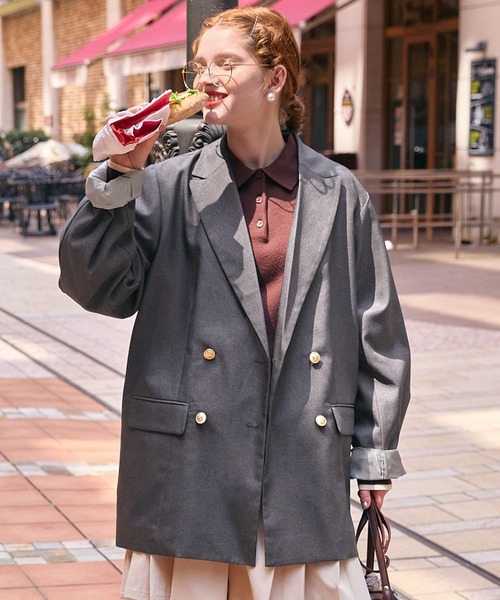 BONLECILL（ボンルシール） テーラードジャケット FREE グレー