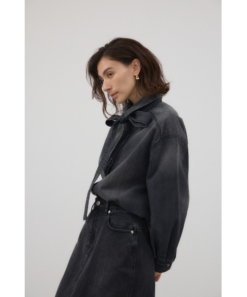 「crie conforto」 長袖シャツ FREE ライトブラック レディース_画像3