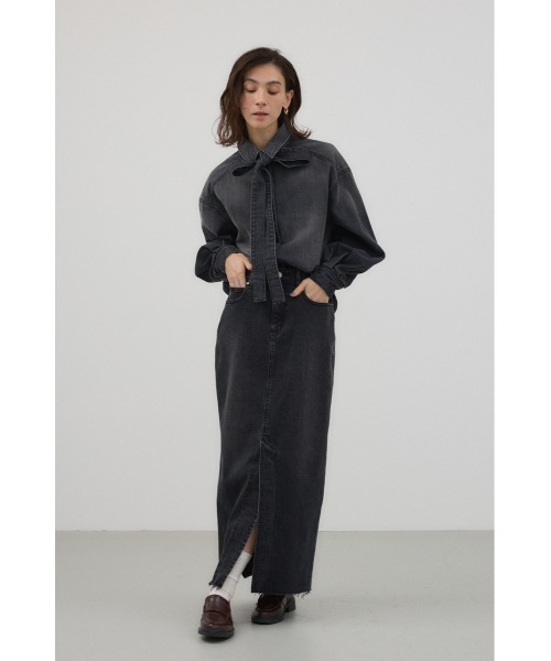 「crie conforto」 長袖シャツ FREE ライトブラック レディース_画像4