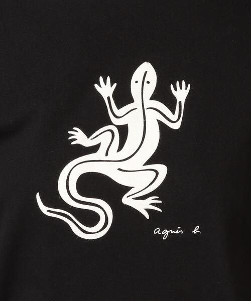 「agnes b.」 長袖カットソー 1 ブラック レディース_画像3