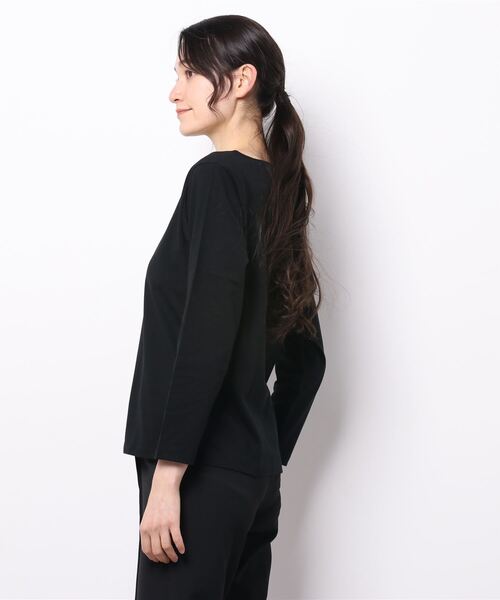 「agnes b.」 長袖カットソー 1 ブラック レディース_画像8